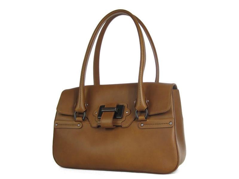 Ferragamo Brown Shoulder Bag