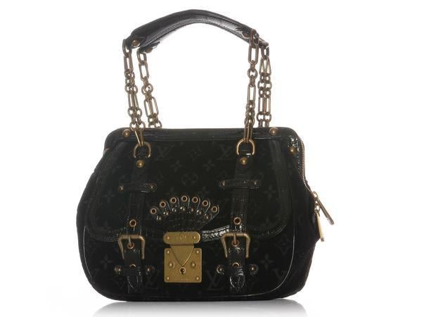 L*V Black Velour Gracie GM