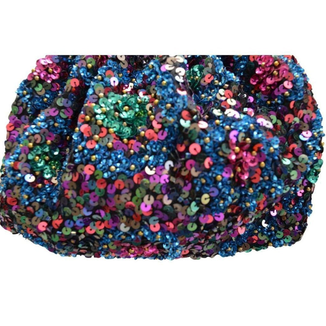 Bebop Loop Sequin Clutch