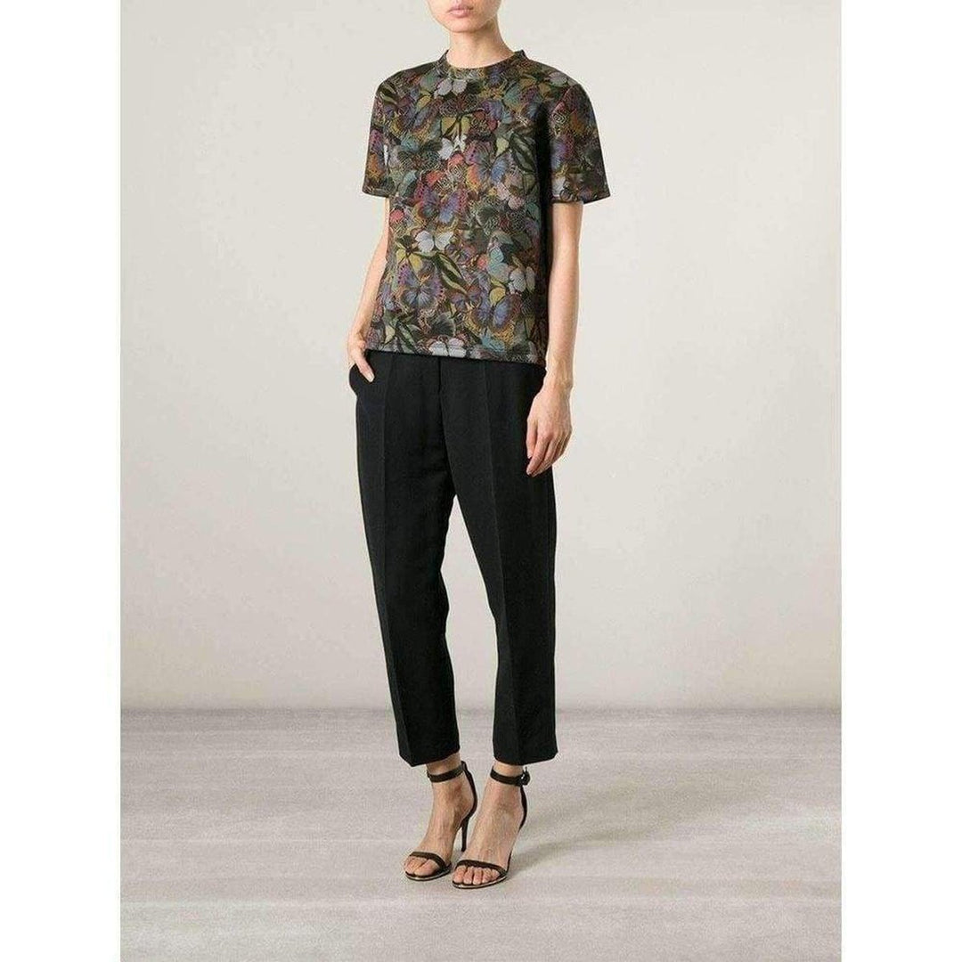 Cotton Butterfly Print T-Shirt