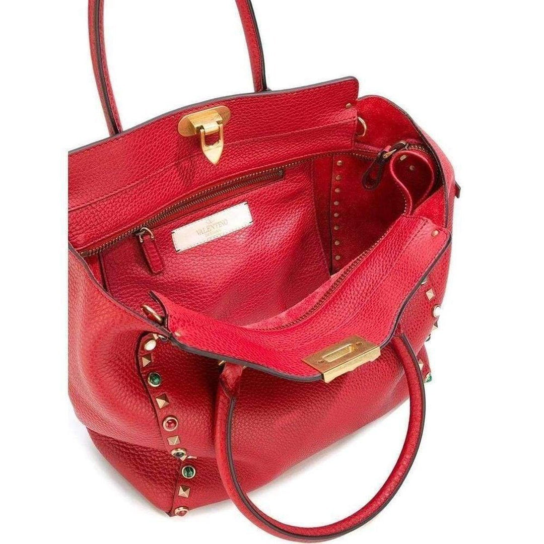 Rockstud Rolling Trapeze Tote Bag