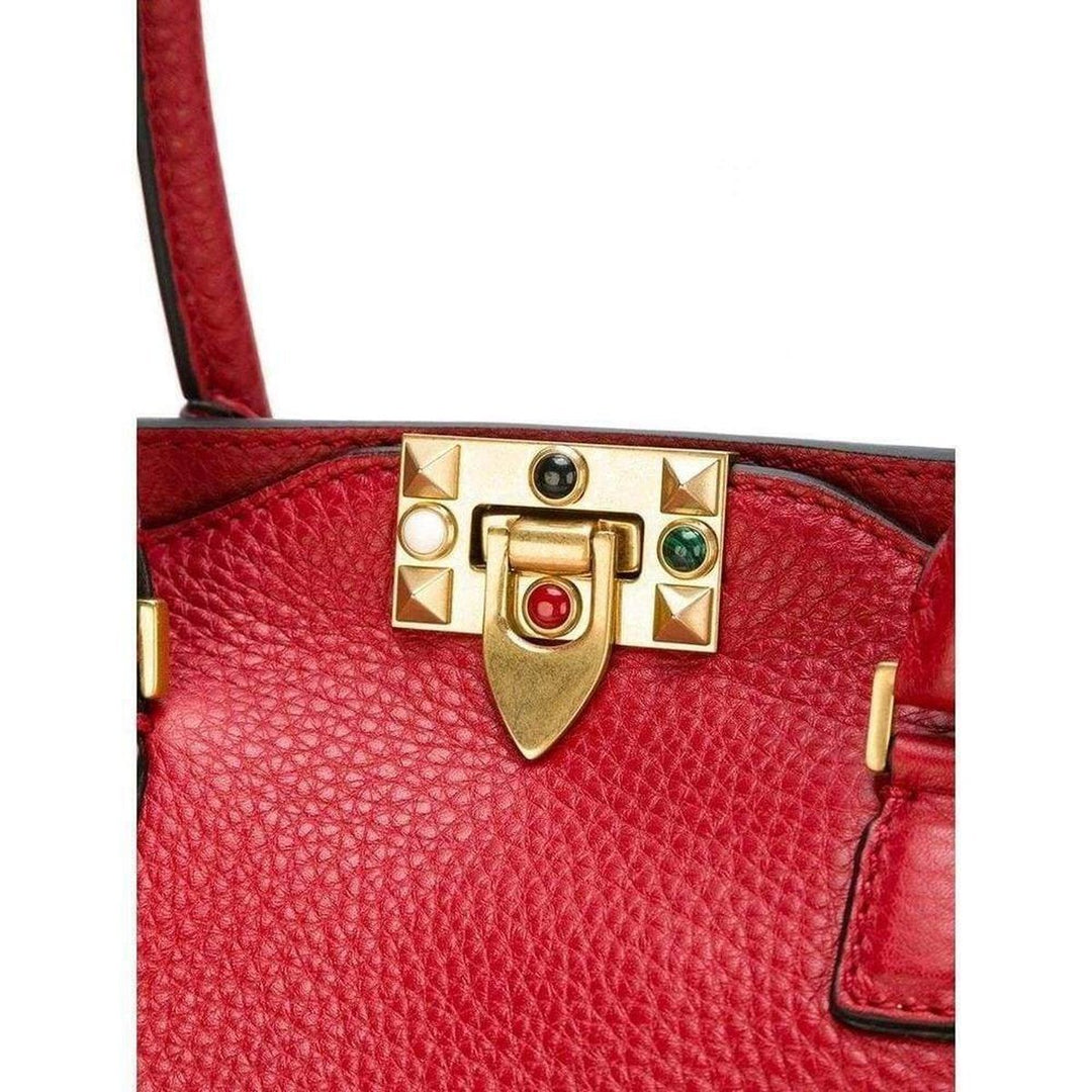 Rockstud Rolling Trapeze Tote Bag