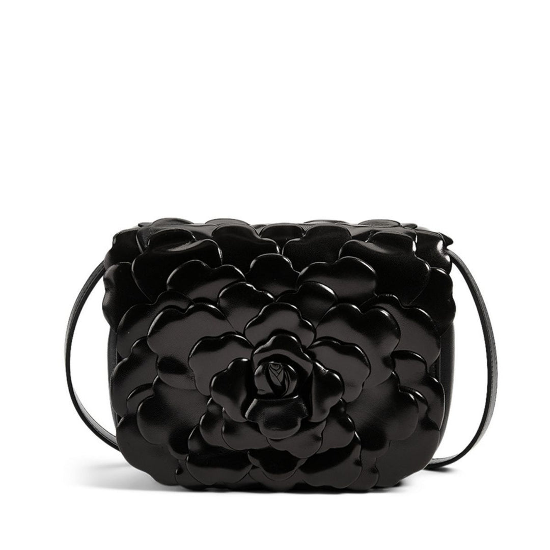 Valentino-Small 03 Rose Edition Atelier Leather Bag - Runway Catalog