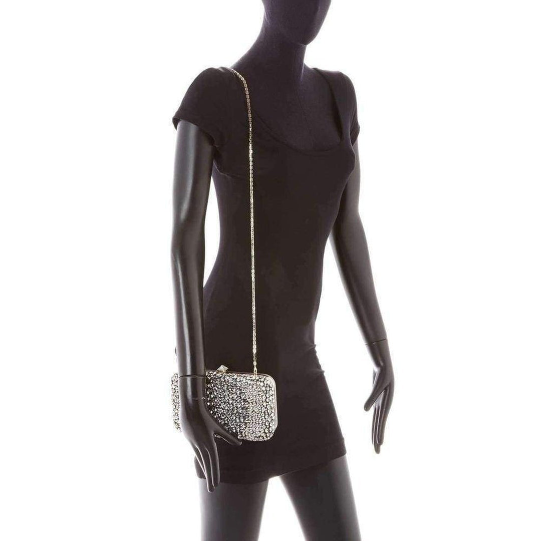 Swarovski Crystal-Embellished Clutch