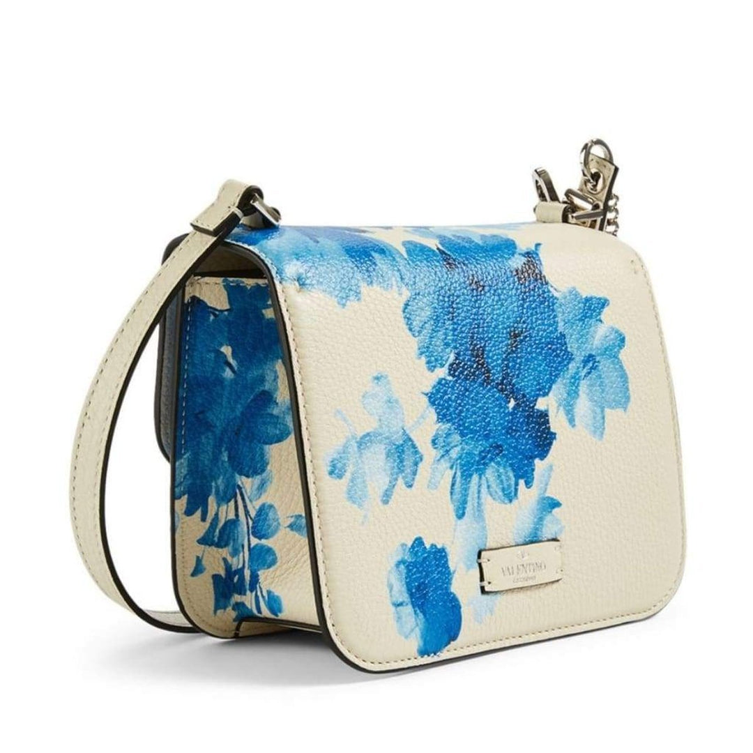 VSLING Small Floral-print Leather Shoulder Bag