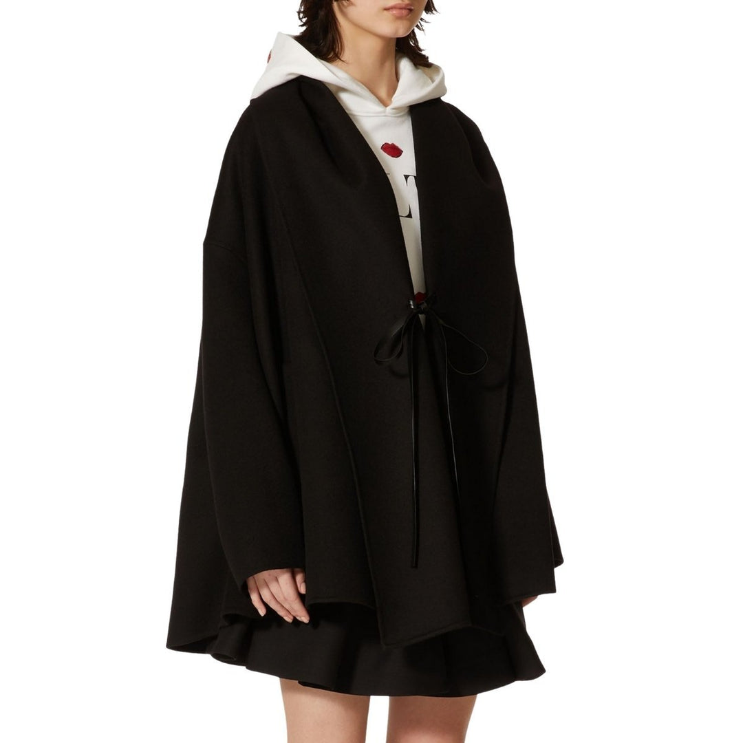 Wool-Cashmere Cape Coat