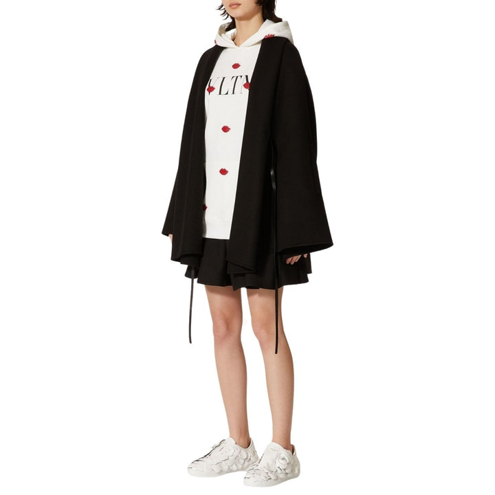 Wool-Cashmere Cape Coat