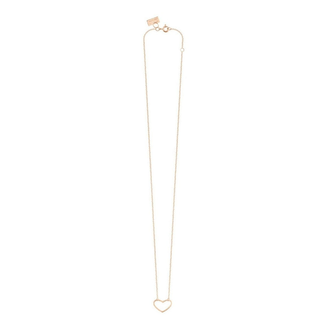 Vanrycke-Gold Mini Heart Angie Necklace - Runway Catalog