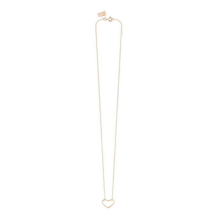Vanrycke-Gold Mini Heart Angie Necklace - Runway Catalog
