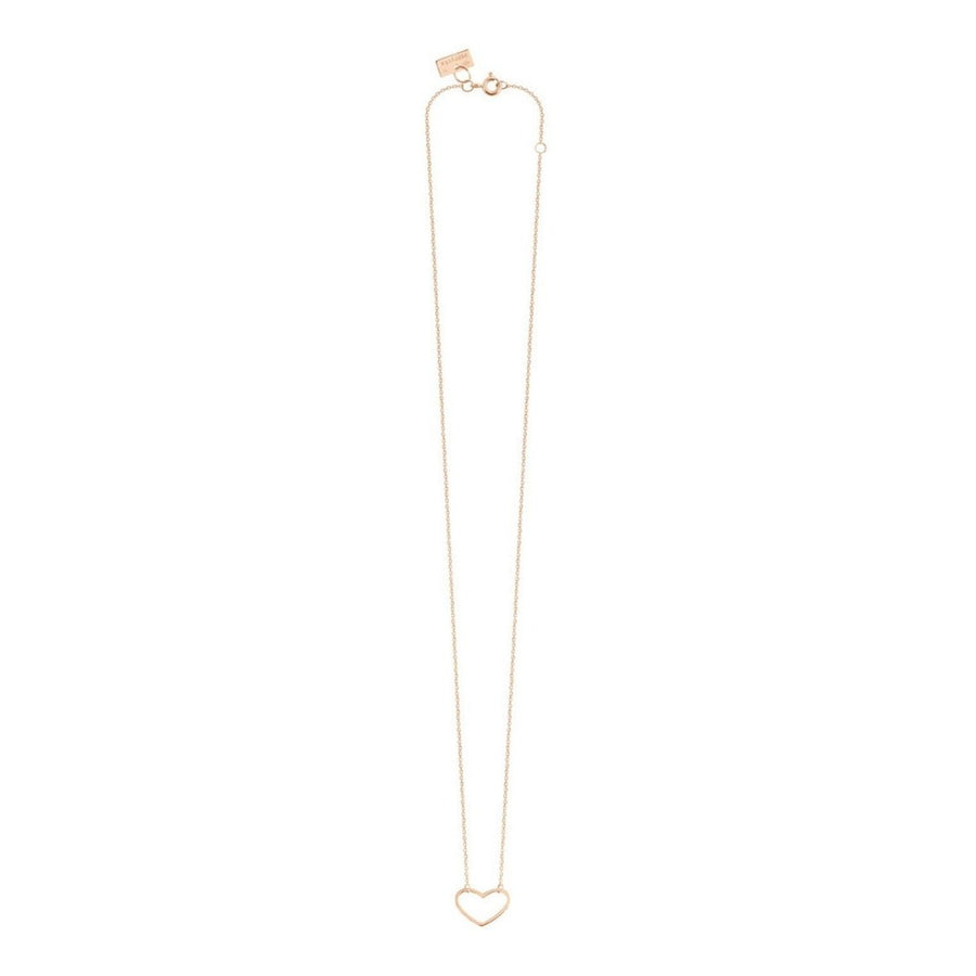 Vanrycke-Gold Mini Heart Angie Necklace - Runway Catalog