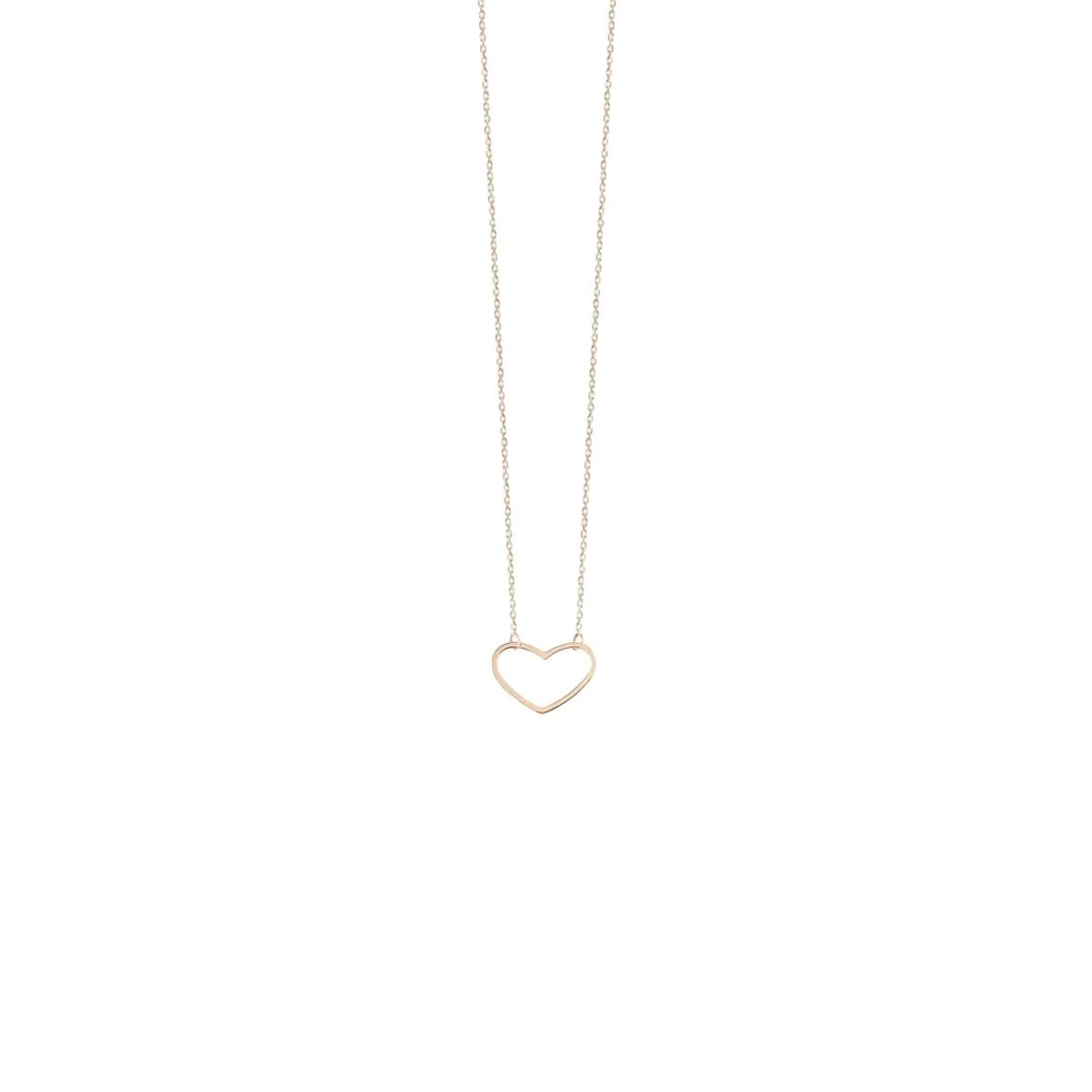 Gold Mini Heart Angie Necklace