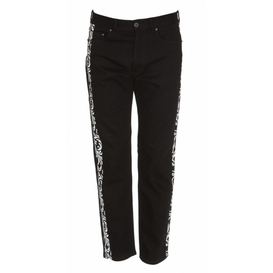 Printed Detail Jeans