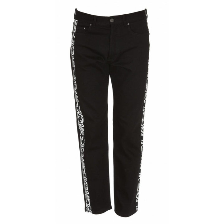 Printed Detail Jeans
