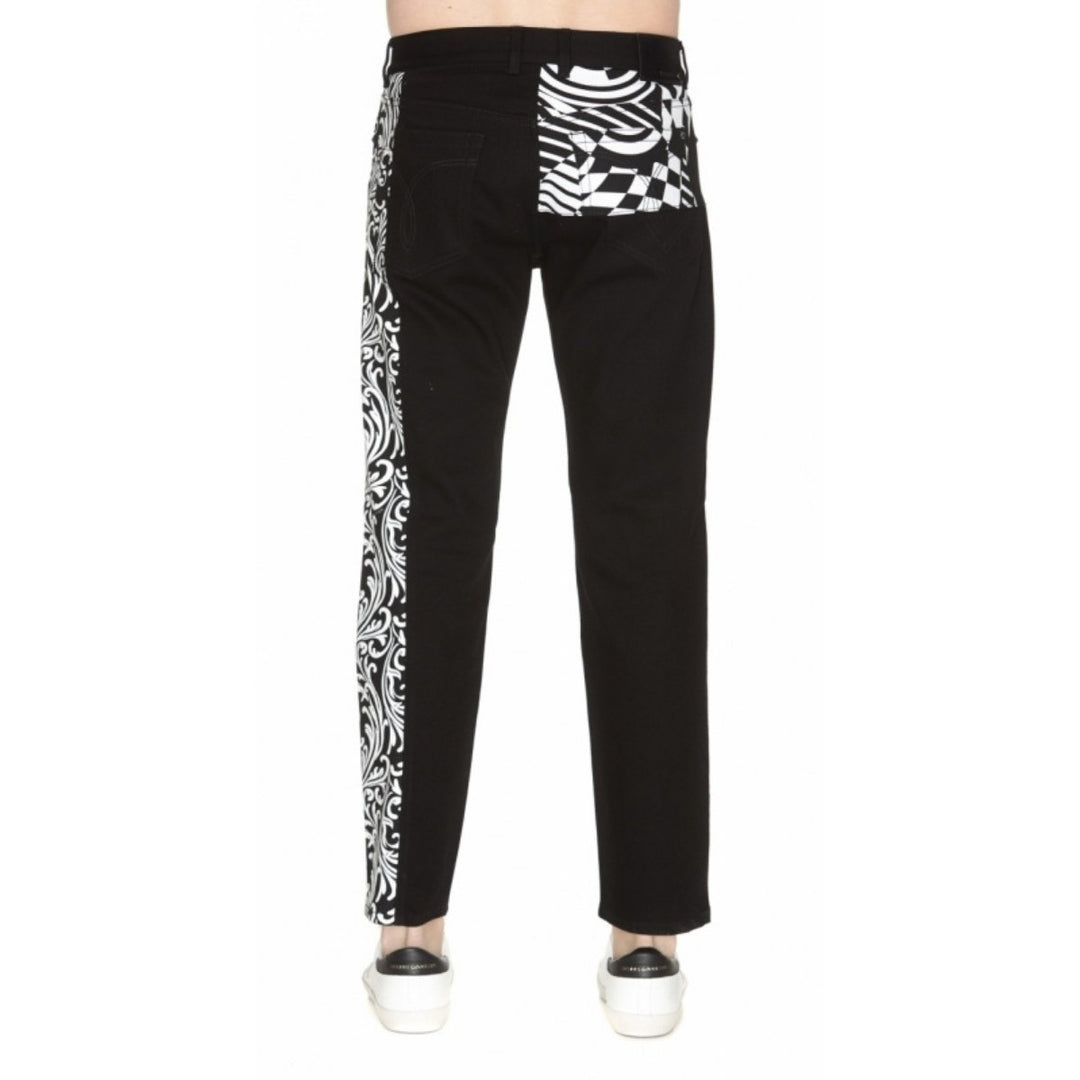 Printed Detail Jeans