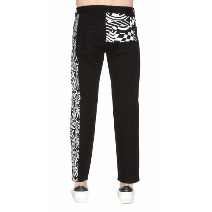 Printed Detail Jeans