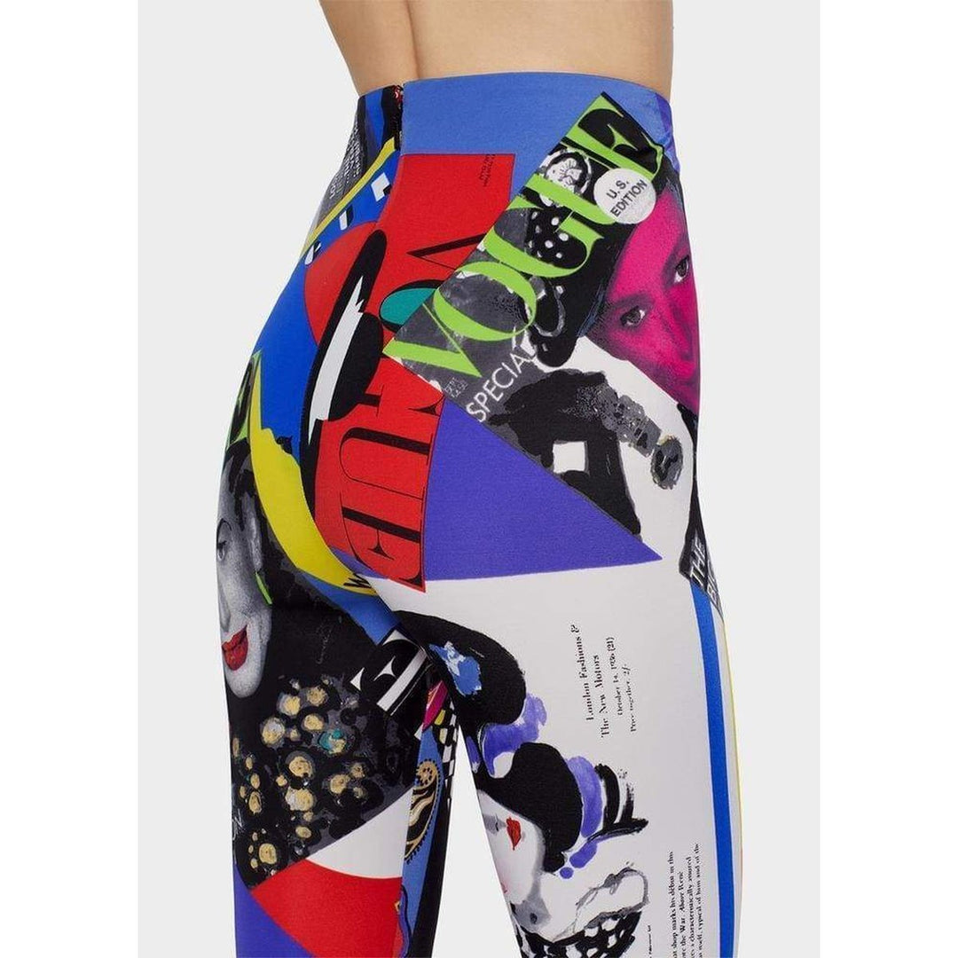 Vogue SS'91 Print Tribute Tights