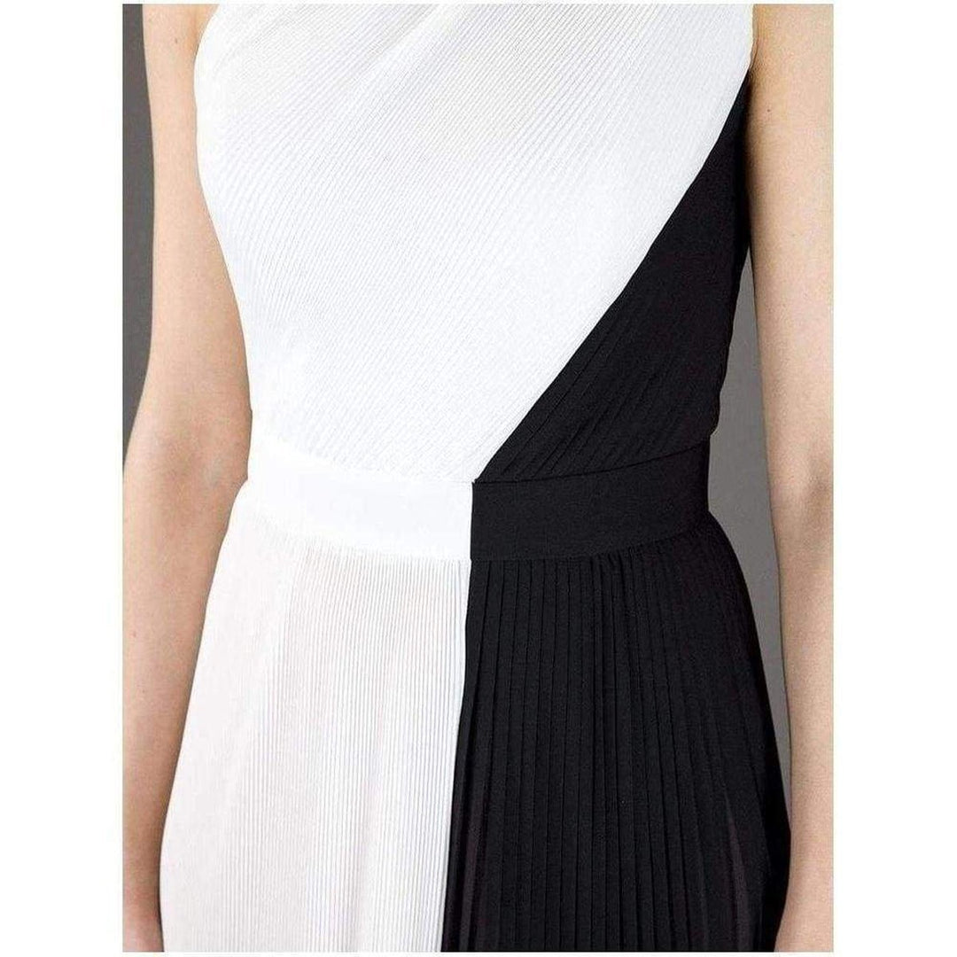 Bi-Color Evening Gown