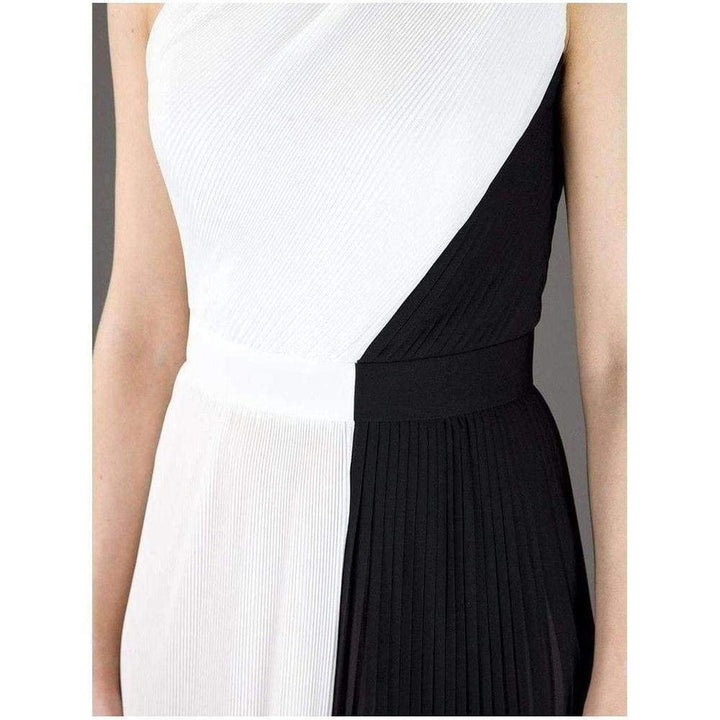 Bi-Color Evening Gown