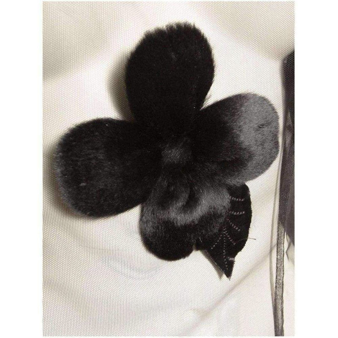 Flower Tulle Top