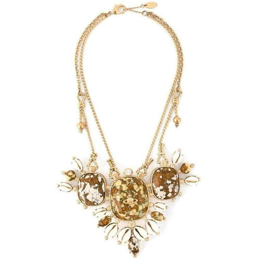 Vivienne Westwood-Gold Plated Lusaka Necklace - Runway Catalog