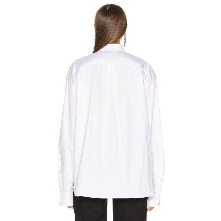 Beetle Embellished Cotton Poplin Shirt