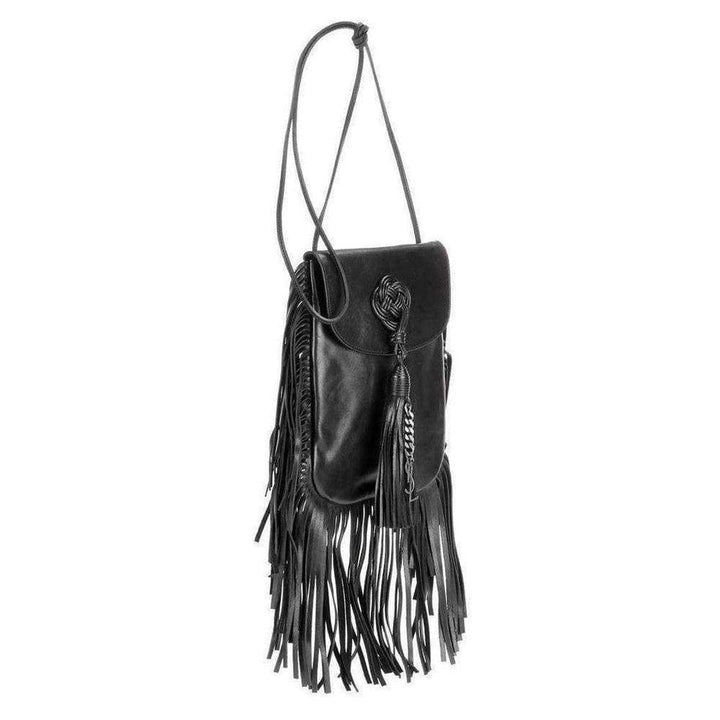 Anita Fringe Leather Crossbody Bag