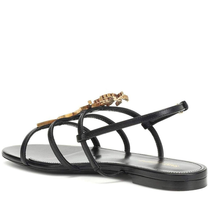 Metal Monogram Cassandra Sandals