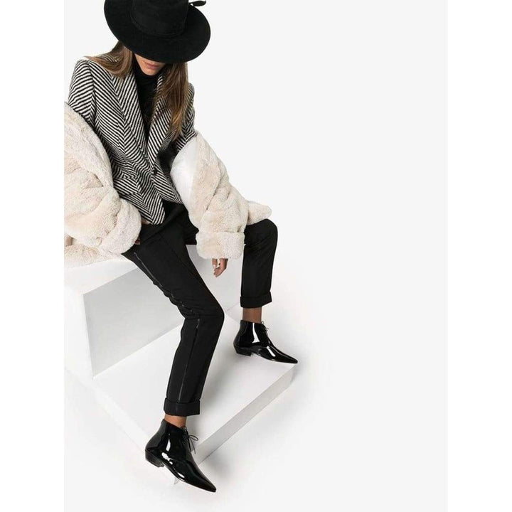 Pathen Leather Ankle Boots