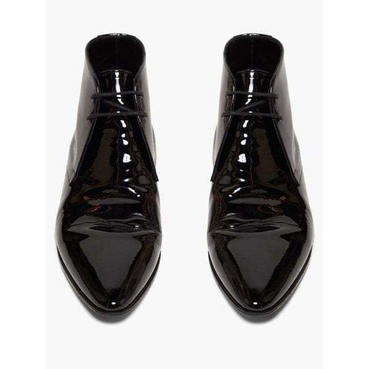 Pathen Leather Ankle Boots