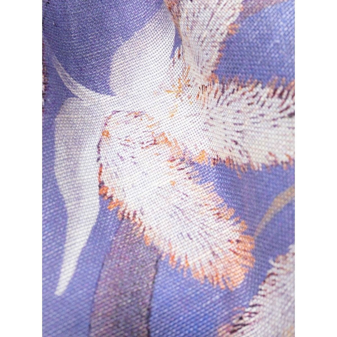 Butterfly-Appliqué Cotton Dress
